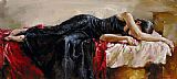 Andrew Atroshenko Famous Paintings - Repose